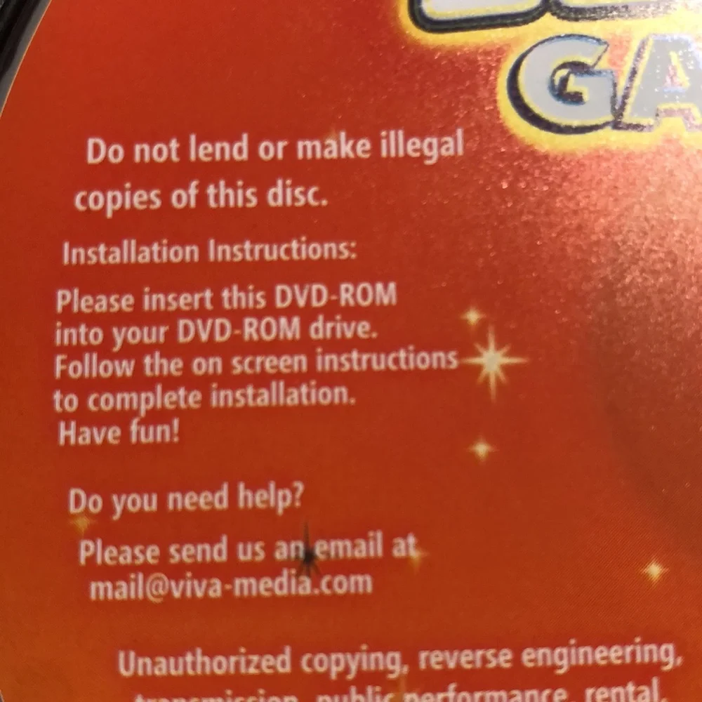 PC 500,000 games 3.0 games for windows DVD